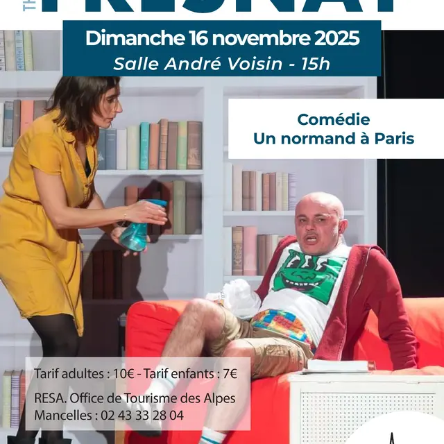 Théâtre comique Un normand à Paris Fresnay 16 11
