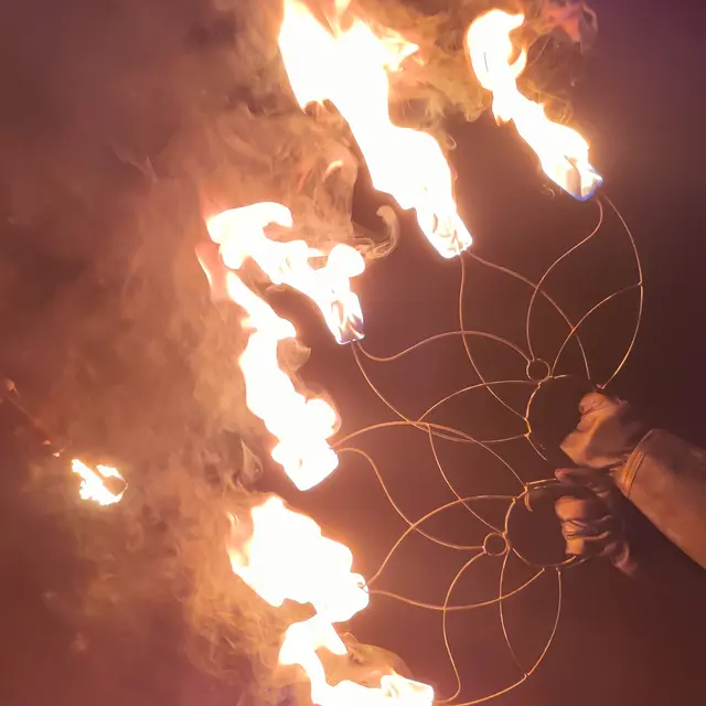 Spectacle de feu
