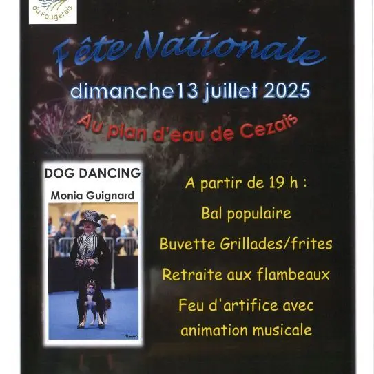 affiche 13 juillet 1025
