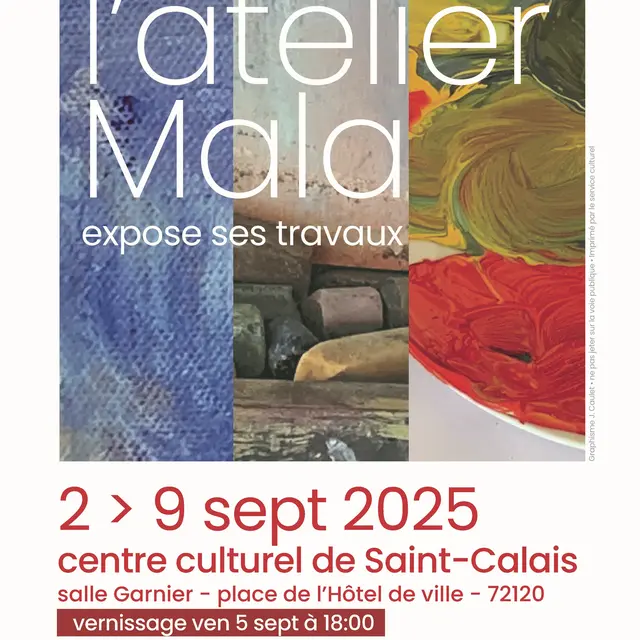 Affiche L'atelier de la Mala - Exposition
