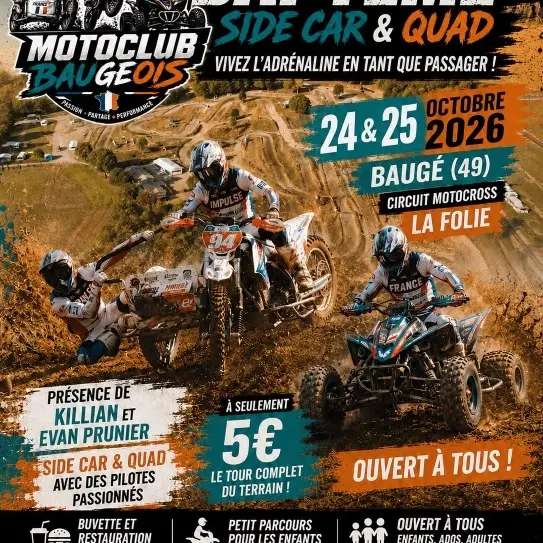Affiche baptême 24 et 25 octobre
