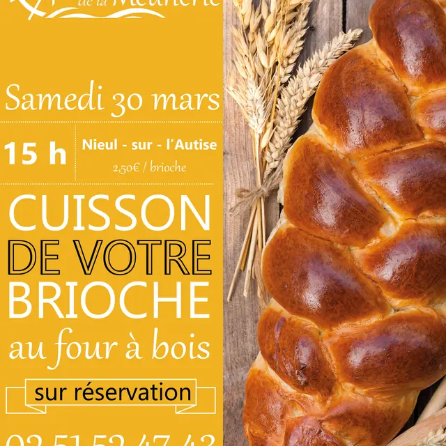 Cuisson brioche Maison de la Meunerie
