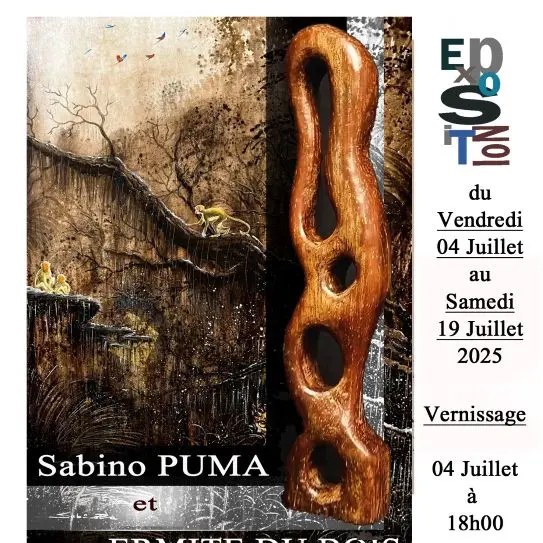 affiche expo + vernissage