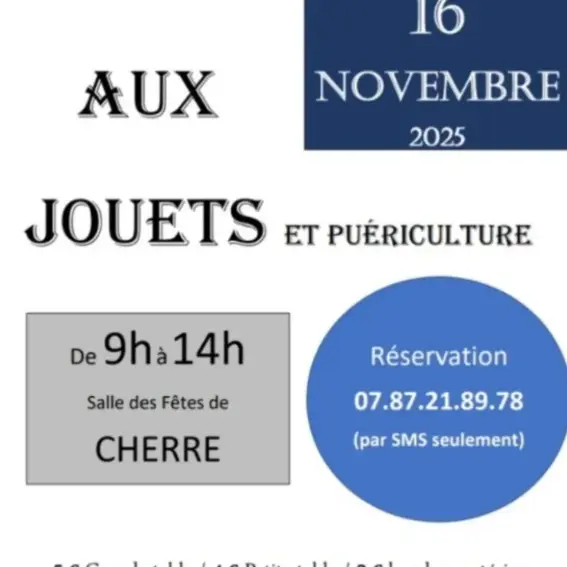 bourse jouets cherré