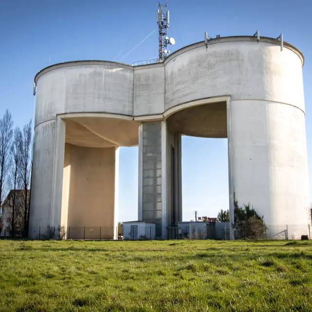 Château d'eau du Moulin du Pé à Saint-Nazaire