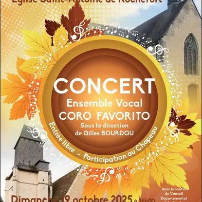 concert coro favorito
