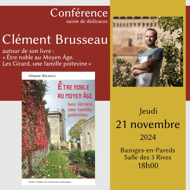 conférence Clément Brusseau