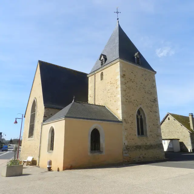 église rouperroux le coquet - extérieur