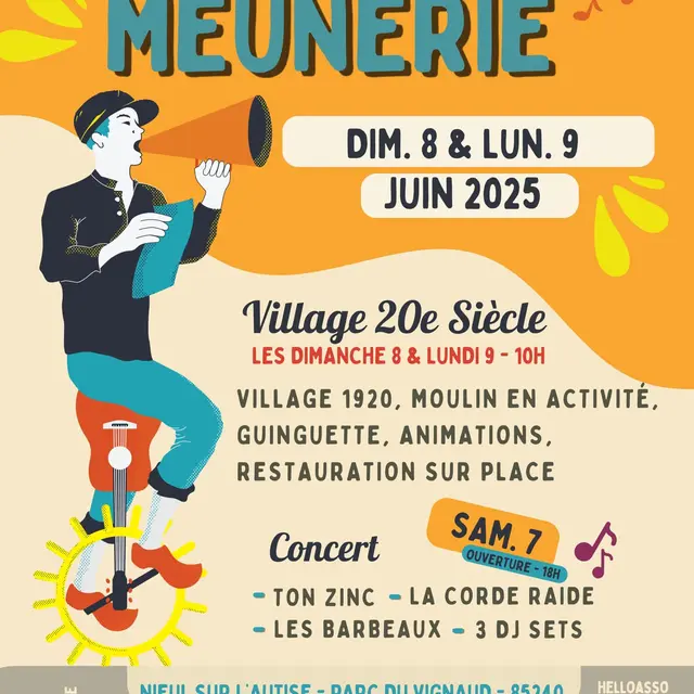 fête de la meunerie 2025 - Nieul sur l'Autise