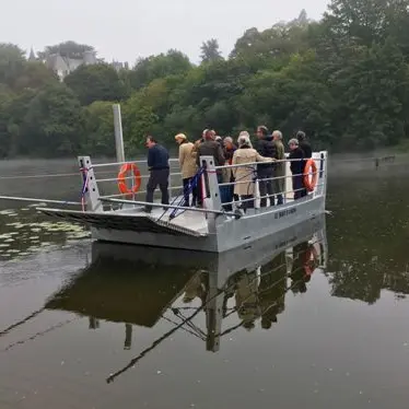 inauguration Bac de Ménil septembre 2017 sud mayenne