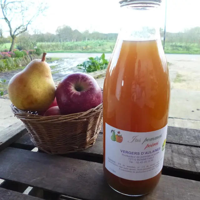 Vergers d'Aulaines - jus de fruit