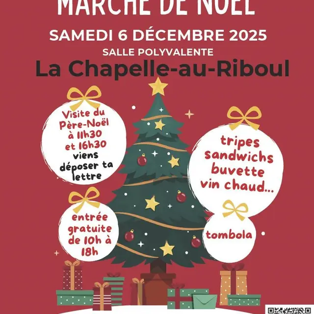 marché noel chapelle au riboul