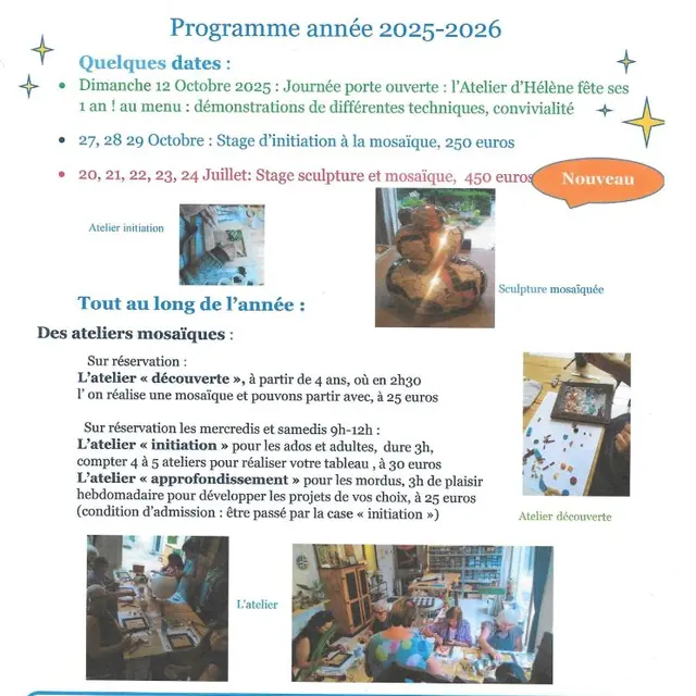 Programme 2025-2026