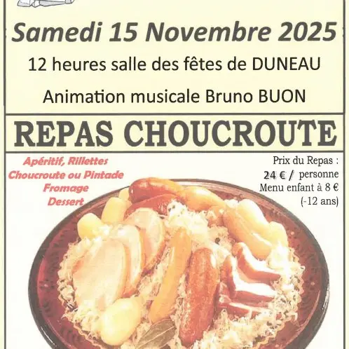 repas randonneurs dunois