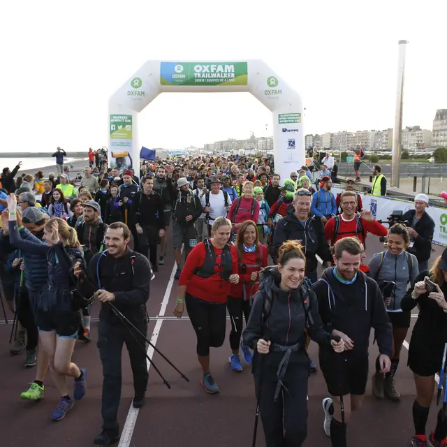 Oxfam Trailwalker Dieppe