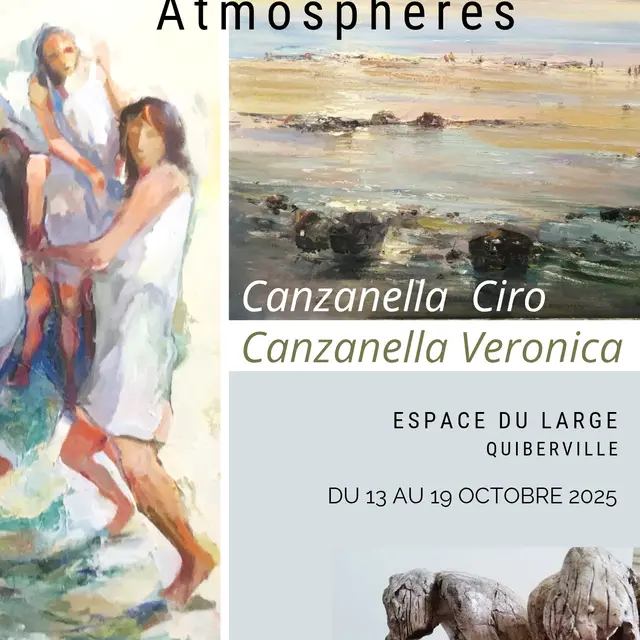 Expo Veronica Canzanella octobre 2025 Quiberville