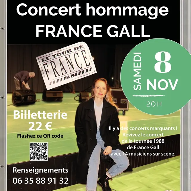 8 novembre Montville France Gall