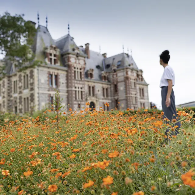 Château et jardins du centre d'art
