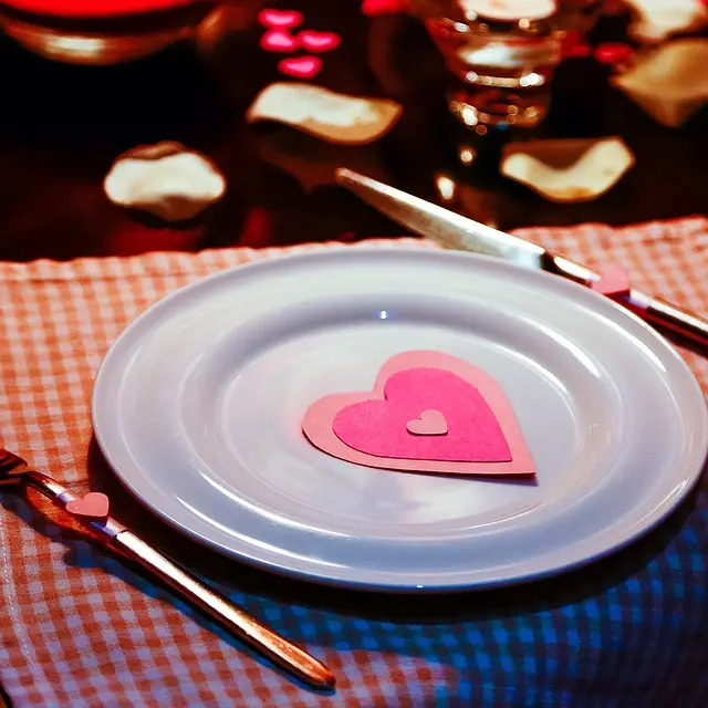 Dîner st valentin