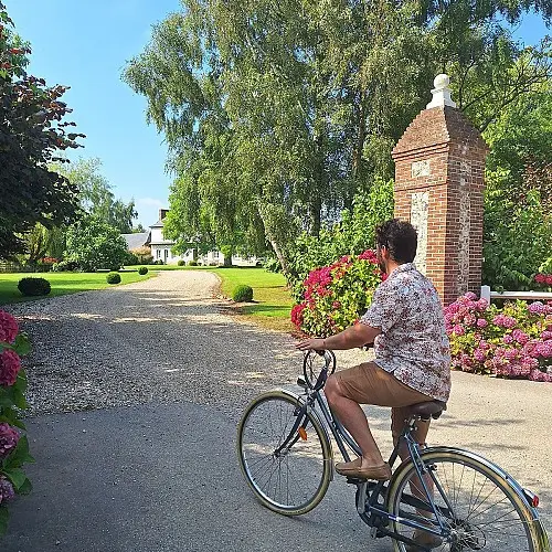 Balade en vélo à Plateau de Caux