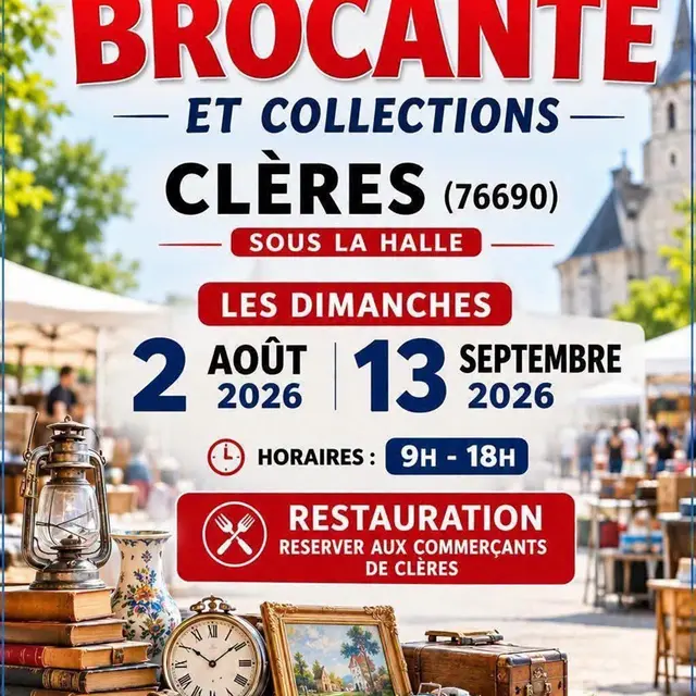 02 08 et 13 09 brocante clères