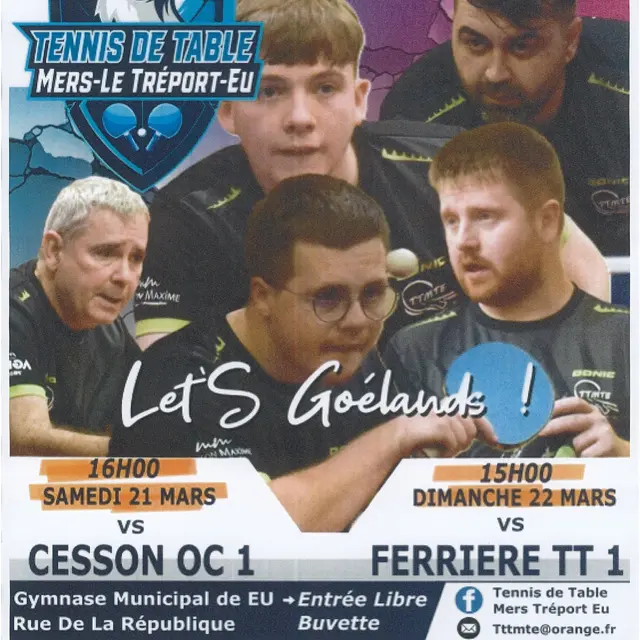 032126 - MERS LES BAINS - CHAMPIONNAT TENNIS DE TABLE_