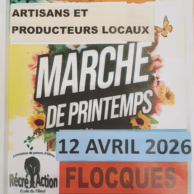 041226 - FLOCQUES - Marché de printemps