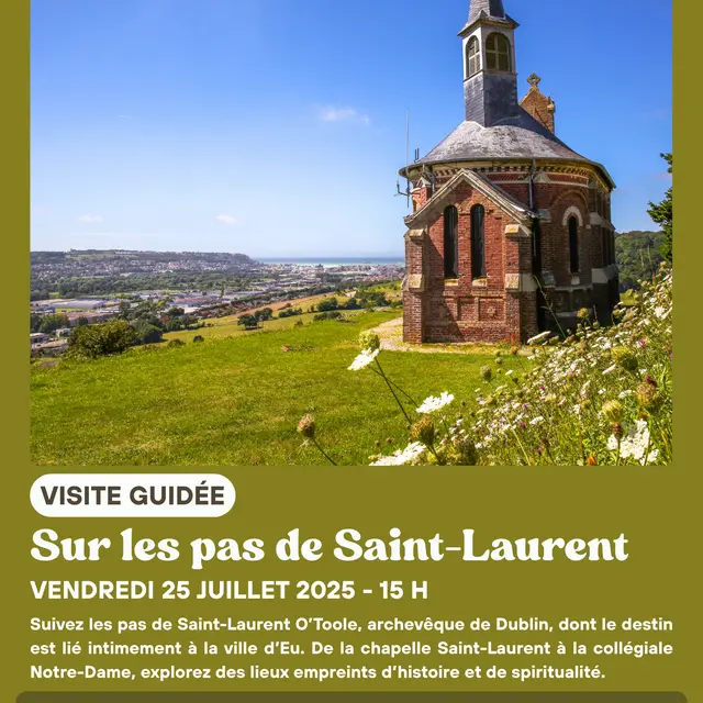 Affiche - VG Sur les pas de Saint Laurent - juillet