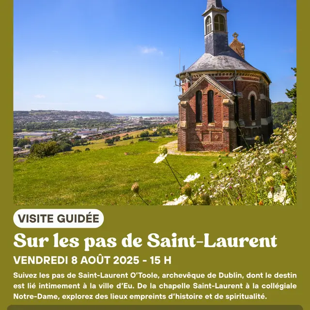 Affiche - VG Sur les pas de Saint Laurent - août