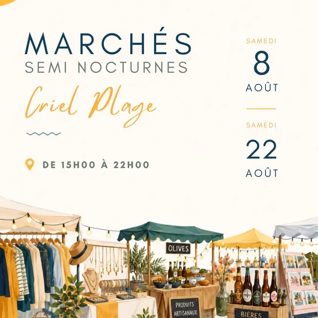 082226 - CRIEL - Marché semi-nocturne