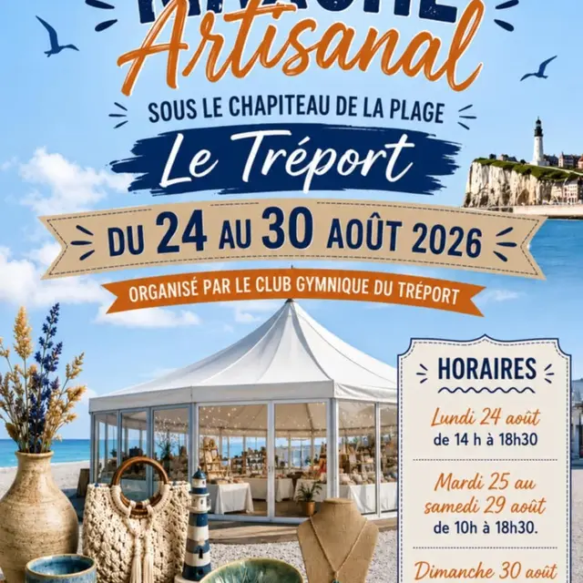 083026 - LE TREPORT - Marché artisanal