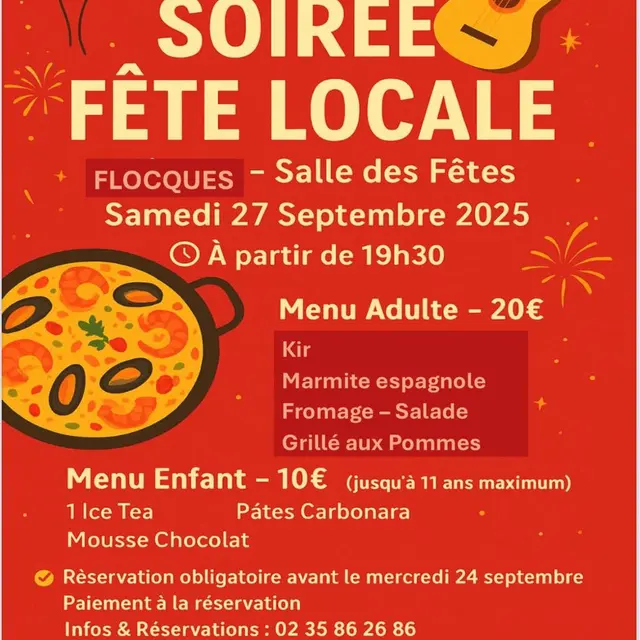092725 - FLOCQUES - Soirée fête locale