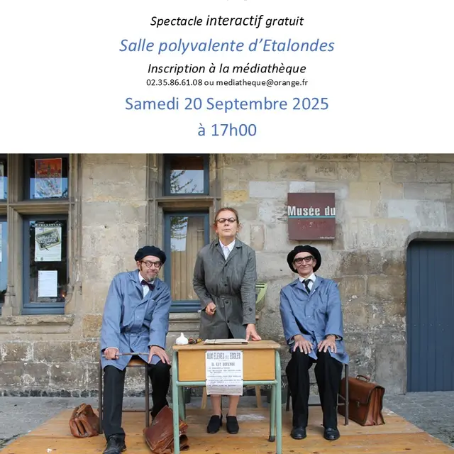 092025 - ETALONDES - Spectacle Les Z'instits