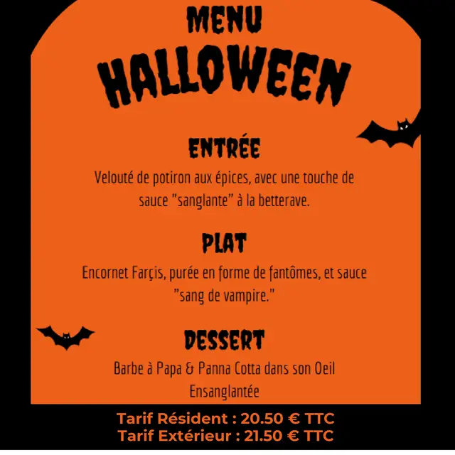 103125 - LT - REPAS HALLOWEEN DOMITYS
