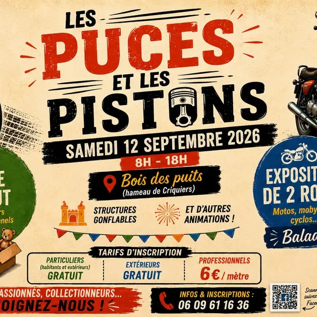 12 SEPTEMBRE - LES PUCES