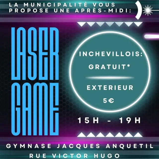 122725 - INCHEVILLE - Laser Game