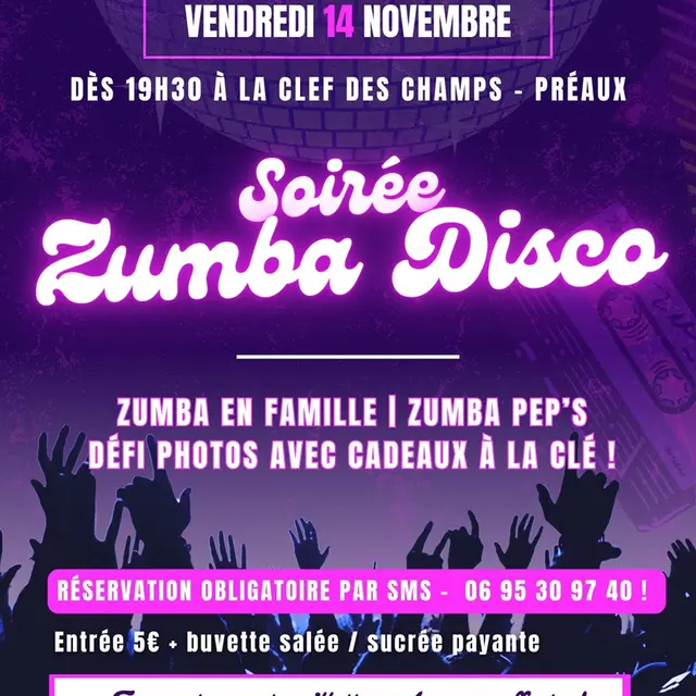 14 11 zumba disco préaux