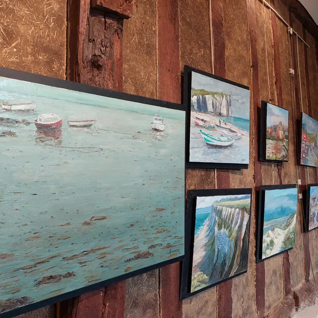 2024 - Exposition de Jean Quéméré à Offranville