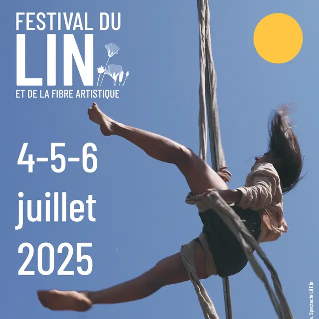 2025-07_Festival du lin-Affiche