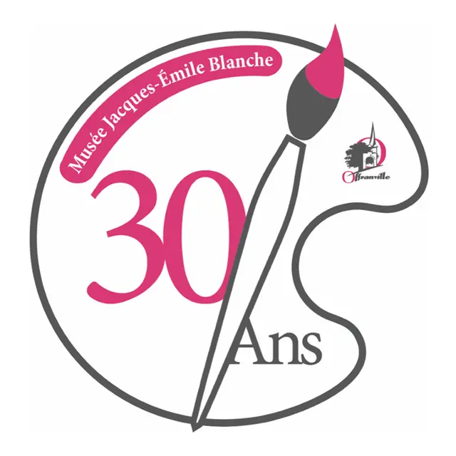 LOGO des 30 ans du Musée Jacques-Émile Blanche d'Offranville