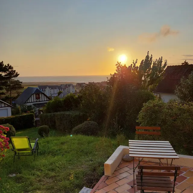 Coucher de Soleil depuis la terrasse