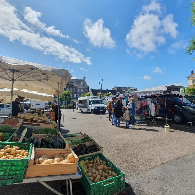 Marché de Bacqueville-en-Caux