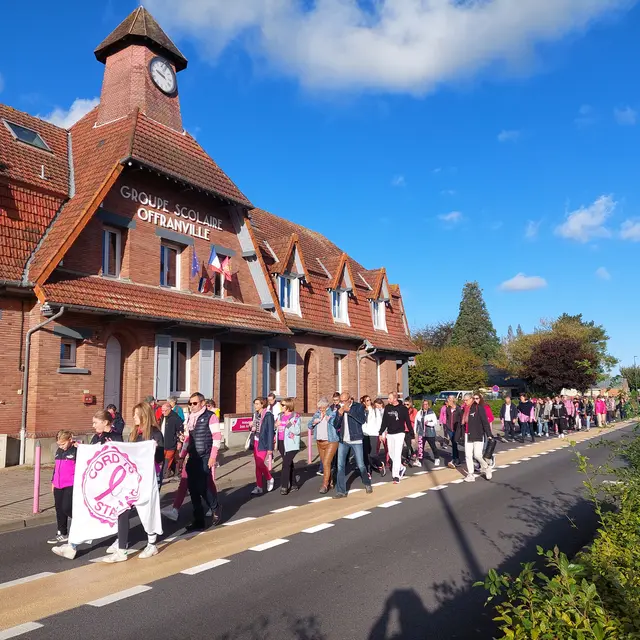 Marche Rose à Offranville