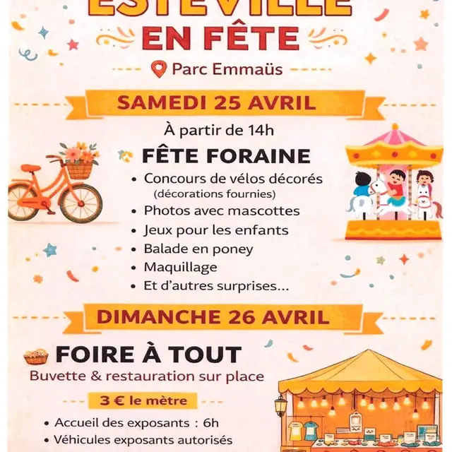 25 04 Fête foraine esteville