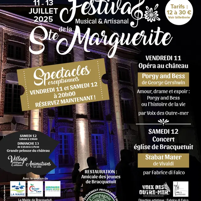 Affiche Nuits Festival Ste Marguerite
