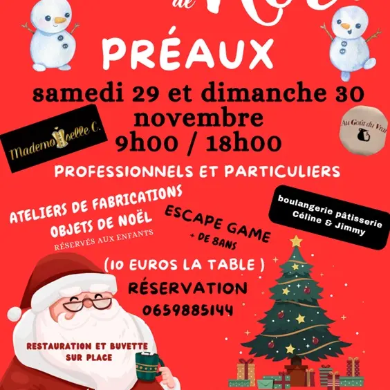 29 et 30 11 marché de noel préaux
