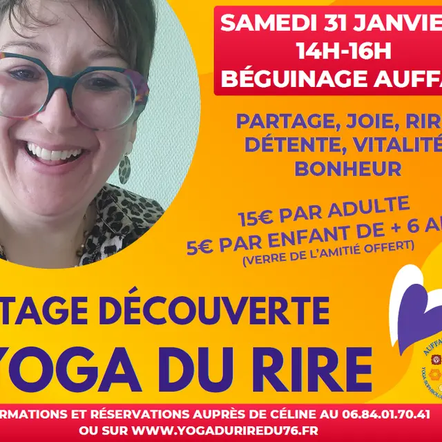 Stage découverte yoga du rire