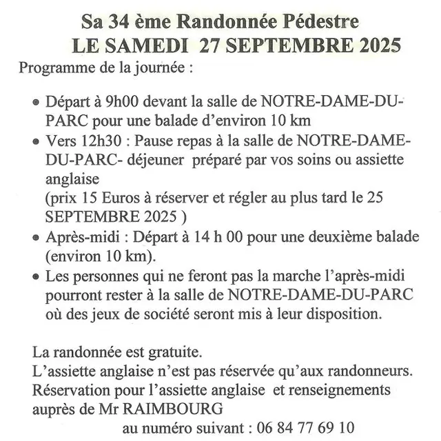34ème randonnée Gonneville-sur-Scie