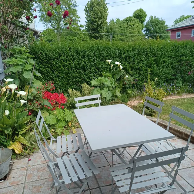 Terrasse du Gîte les Galets
