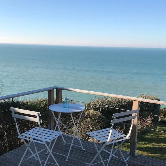 Terrasse vue sur mer